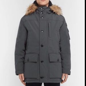 J Crew Nordic Parka in Slate Grey